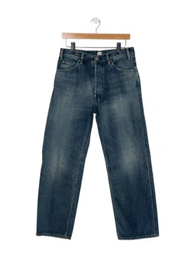 Pre-owned Chimala High-rise Wide Leg Jeans In Blue