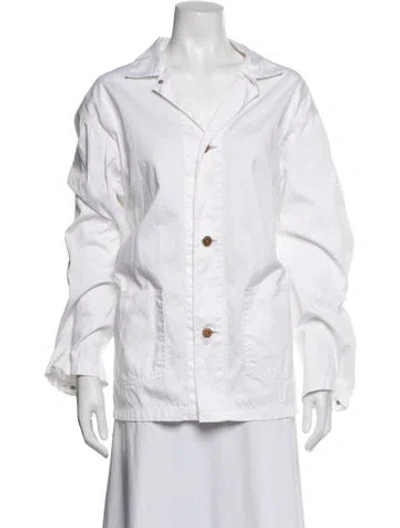 Pre-owned Chimala Jacket In White