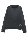 Chimala Paint-splatter Sweatshirt In Gray
