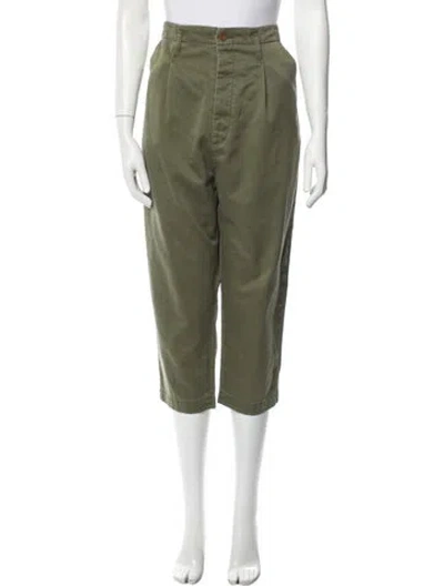 Pre-owned Chimala Straight Leg Pants In Green