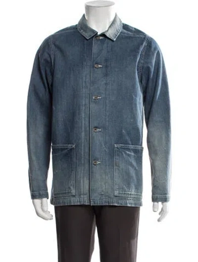 Pre-owned Chimala Utility Jacket In Blue
