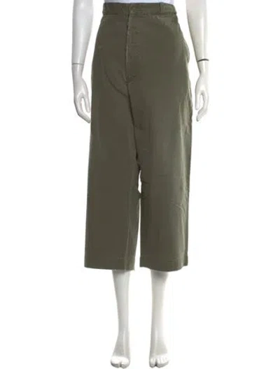 Pre-owned Chimala Wide Leg Pants In Green