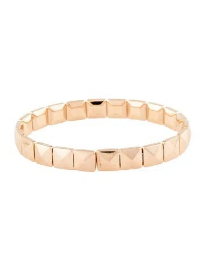 Pre-owned Chimento 18k Armillas Bangle Bracelet, 6.5" In Multicolor