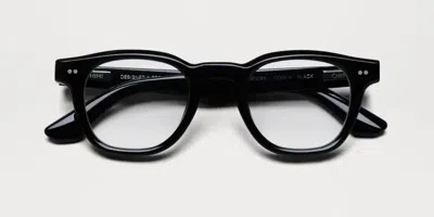 Chimi 01 Optic Black Men's Glasses Black Size 45 - Free Lenses - Blue Light Block Available