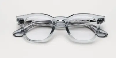 Chimi 01 Optic Grey Men's Glasses Clear Size 45 - Free Lenses - Blue Light Block Available In Brown