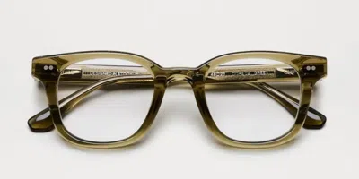 Chimi 02 Optic Green Men's Glasses Green Size 46 - Free Lenses - Blue Light Block Available
