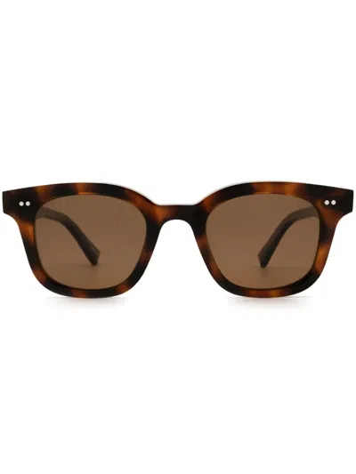 Chimi 02 方框太阳眼镜 In Brown