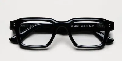 Chimi 03 Optic Black Men's Glasses Black Size 47 - Free Lenses - Blue Light Block Available