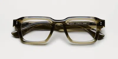 Chimi 03 Optic Green Men's Glasses Green Size 47 - Free Lenses - Blue Light Block Available