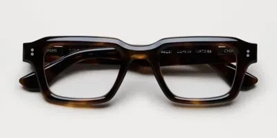 Chimi 03 Optic Tortoise Men's Glasses Tortoiseshell Size 47 - Free Lenses - Blue Light Block Available In Black