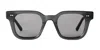 Chimi 04 Dark Grey Men's Sunglasses Grey Size Medium