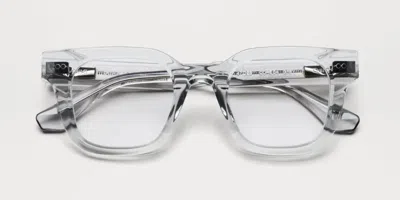 Chimi 04 Optic Grey Men's Glasses Clear Size 46 - Free Lenses - Blue Light Block Available In Transparent