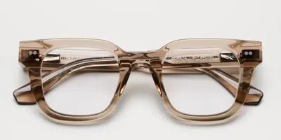 Chimi 04 Optic Light Brown Men's Glasses Brown Size 46 - Free Lenses - Blue Light Block Available