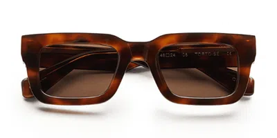 Chimi 05 Tartarugati Occhiali Da Sole Tartarugatishell Per Uomo In Brown