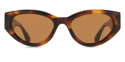 Chimi 06 Tortoise Men's Sunglasses Tortoiseshell Size 53 In Brown