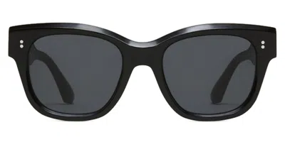 Chimi 07 Black Men's Sunglasses Yellow Size Medium