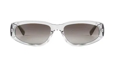 Chimi 09 Grey Grey Women's Sunglasses Grey Size Standard In Gray