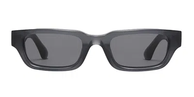 Chimi 10 Dark Grey Men's Sunglasses Grey Size Standard In Gray