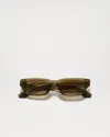 Chimi Rectangle-frame Sunglasses In Neutral