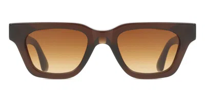Chimi 11 Brown Women's Sunglasses Brown Size 47