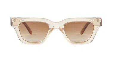 Chimi 11 Ecru Women's Sunglasses Yellow Size 49