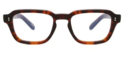 Chimi A Men's Glasses, Tortoiseshell, Size Standard In Brown