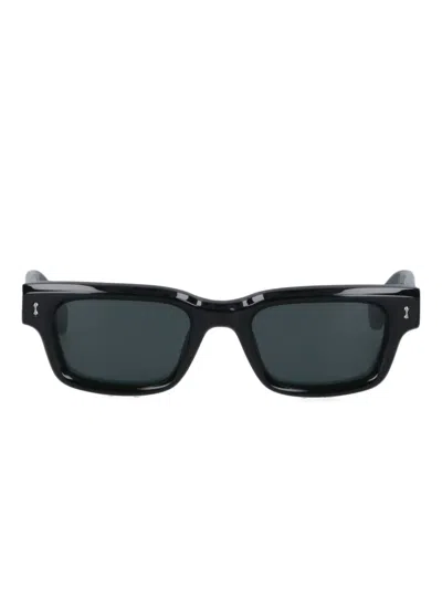 Chimi Akira Rectangle Frame Sunglasses In Black