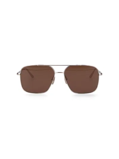 Chimi 'aviator' Sunglasses In Brown