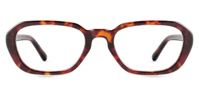 Chimi B Men's Glasses, Tortoiseshell, Size Standard In Brown