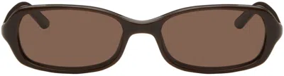 Chimi Brown Code Sunglasses In Porcelain Brown