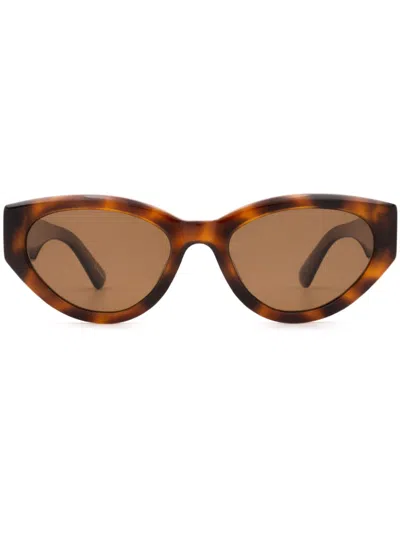 Chimi Cat-eye Frame Sunglasses In Brown