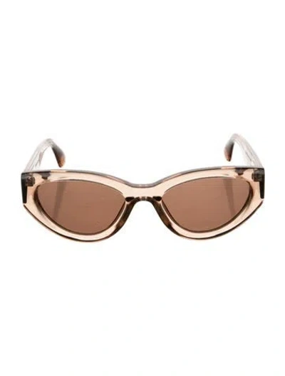 Pre-owned Chimi Cat-eye Tinted Sunglasses In Neutrals