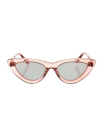 Pre-owned Chimi Cat-eye Tinted Sunglasses In Pink