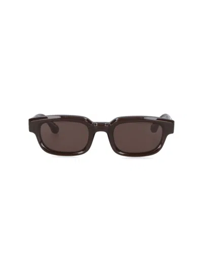 Chimi Classic Brown Sunglasses With Timeless Rounded Frame