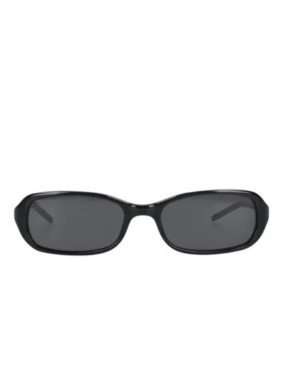 Chimi Code Rectangle Sunglasses In Black