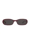 Chimi Code Sunglasses In Dark Red