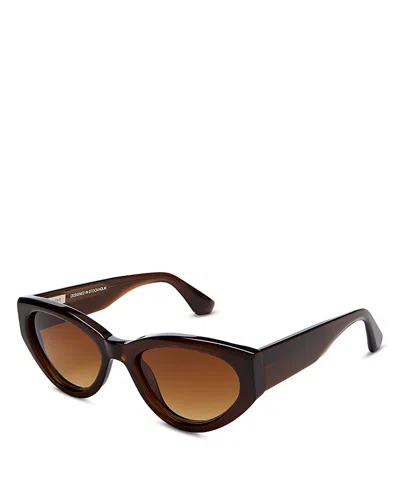 Chimi Core 06 Cat Eye Sunglasses, 53mm In Brown