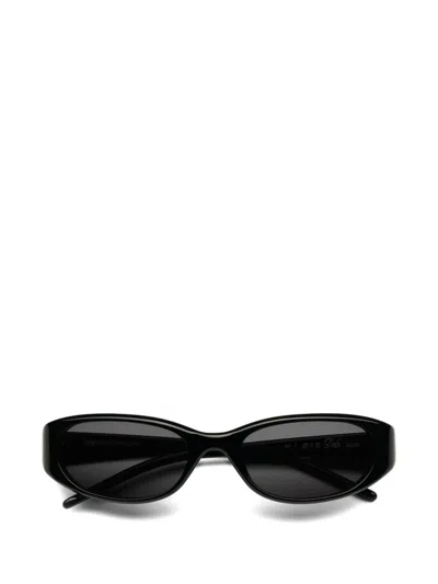 Chimi Dele Oval-frame Sunglasses In Black
