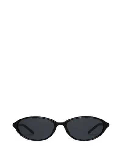 Chimi Elipse Oval-frame Sunglasses In Black