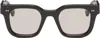Chimi Gray 04 Photochromic Sunglasses In Solid Dark Grey