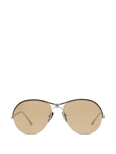 Chimi Juna Pilot-frame Sunglasses In 브라운