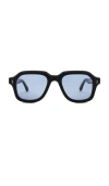 Chimi Kai Sunglasses In Soil Brown & Blue