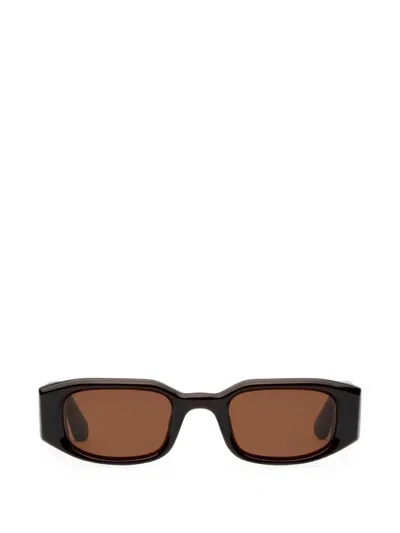 Chimi Levi Sonnenbrille Mit Geometrischem Gestell In Brown