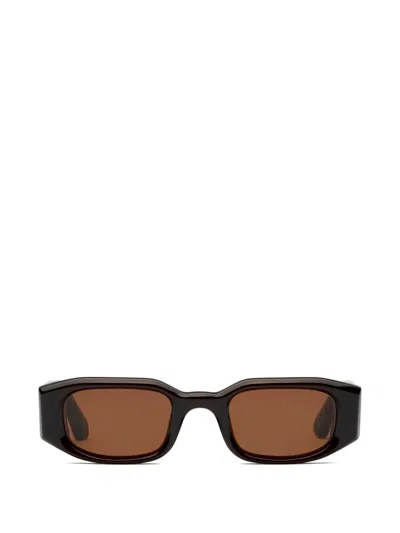 Chimi Levi Square-frame Sunglasses In Brown