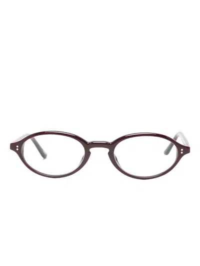 Chimi Lex Sonnenbrille Mit Ovalem Gestell In Red