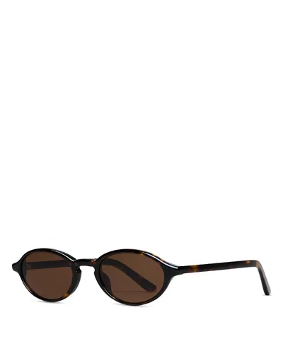 Chimi Lex Oval Sunglasses, 50mm In Brown