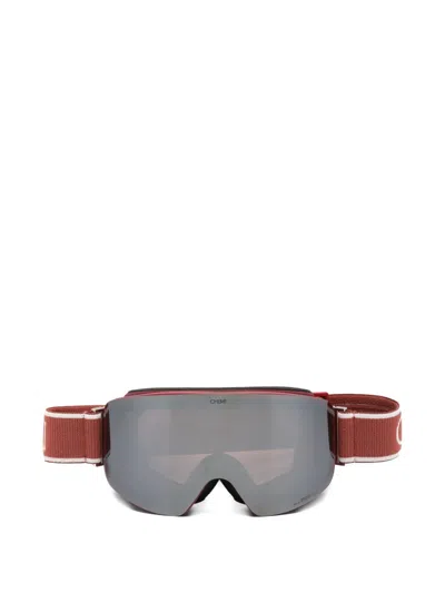 Chimi Logo-detail Ski Googles In Gray
