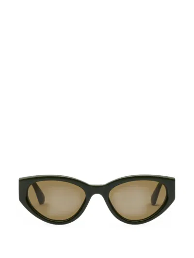 Chimi M 06 Cat-eye-sonnenbrille In Grün