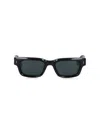 Chimi Minimalist Black Frame Sunglasses With Dark-tinted Lenses In Black