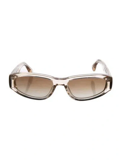 Pre-owned Chimi Narrow Gradient Sunglasses In Neutrals